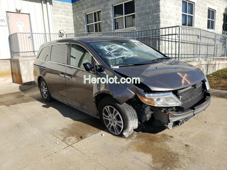 HONDA ODYSSEY EX 2012 charcoal sports v gas  59735772 5FNRL5H43CB011986 5FNRL5H43CB011986 photo #1