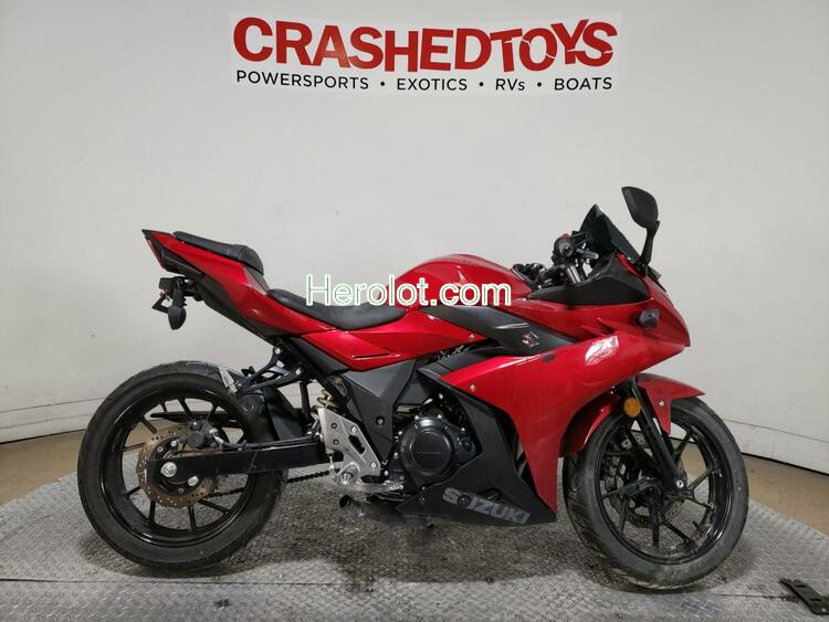 SUZUKI GSX250R M 2020 red  gas  62028602 LC6DN11A1L1100442 LC6DN11A1L1100442 photo #1