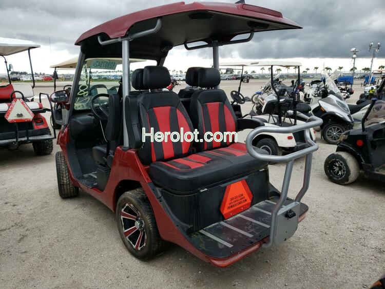 HDK GOLF CART 2022 burgundy    62807942 7MZL20820NC008581 7MZL20820NC008581 photo #4