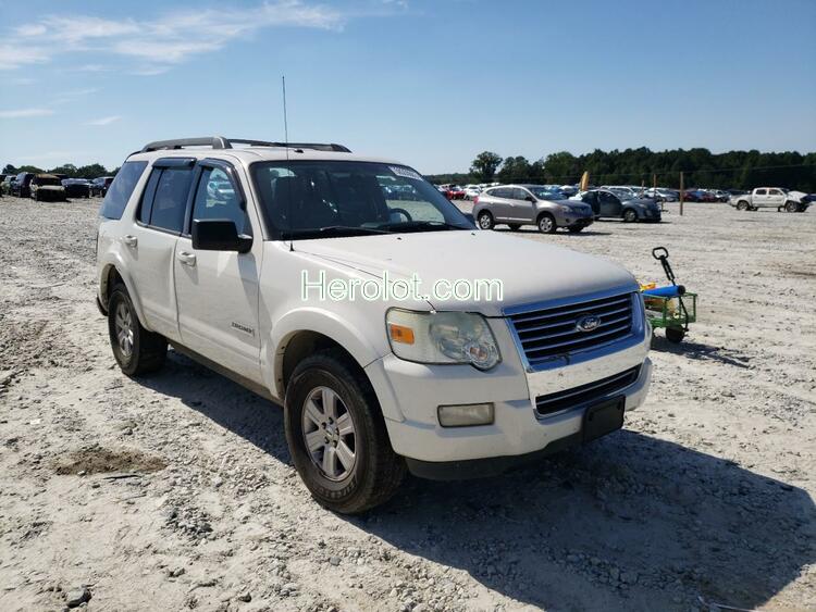 FORD EXPLORER X 2008 white  gas  59355002 1FMEU63E08UA94319 1FMEU63E08UA94319 photo #1