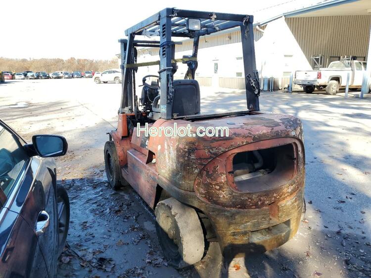 NISSAN FORK LIFT 2007 orange    66833702 F04B40T F04B40T photo #4