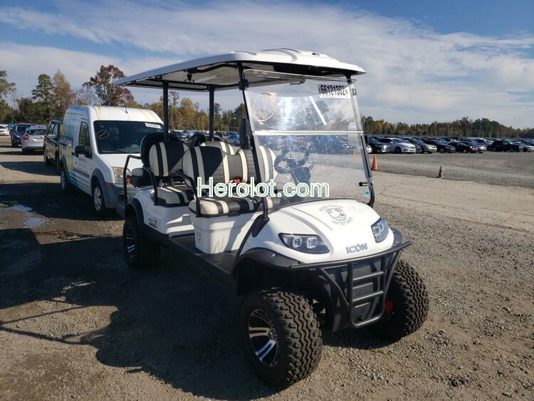 ICON GOLFCART 2022 white    66121362 7R46L4CA3NT002469 7R46L4CA3NT002469 photo #1