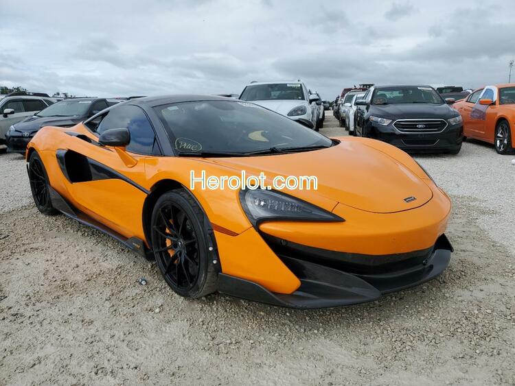 MCLAREN AUTOMOTIVE 600LT 2019 orange  gas  62390502 SBM13RAA1KW007540 SBM13RAA1KW007540 photo #1