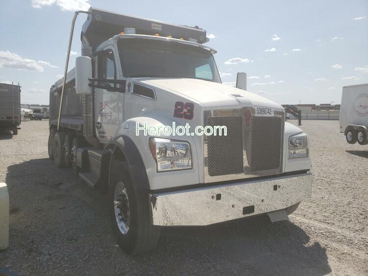 KENWORTH T880 2020 white  diesel  53896742 1NKZXPTX2LJ426242 1NKZXPTX2LJ426242 photo #1