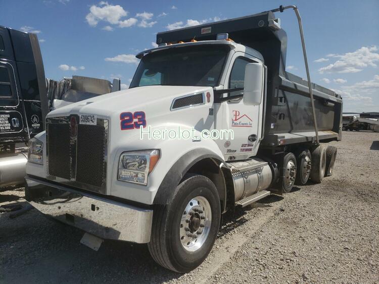 KENWORTH T880 2020 white  diesel  53896742 1NKZXPTX2LJ426242 1NKZXPTX2LJ426242 photo #3