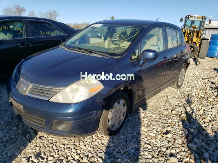 NISSAN VERSA S 2008 blue  gas  67122352 3N1BC13E68L378953 3N1BC13E68L378953 photo #3