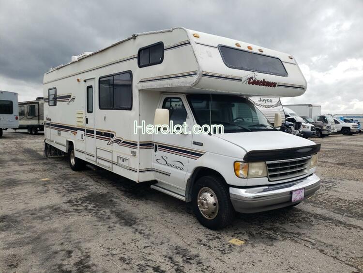 COACH MOTOR HOME 1997 white  gas  67221712 1FDLE40G8THB50538 1FDLE40G8THB50538 photo #1