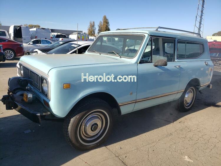 INTERNATIONAL SCOUT 1975 blue    67893322 E0062EGD18334 E0062EGD18334 photo #1