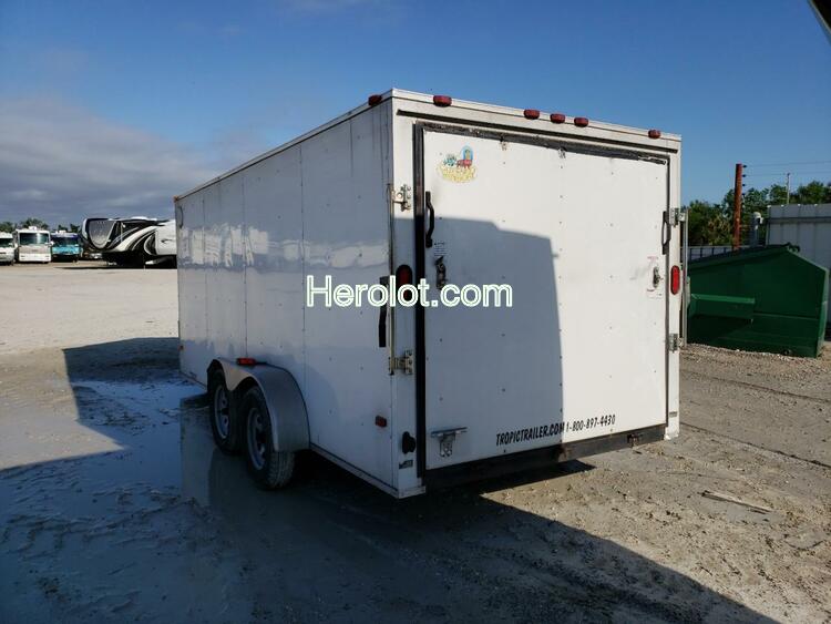 COVE TRAILER 2018 white    64365382 53FBE1626JF045693 53FBE1626JF045693 photo #4