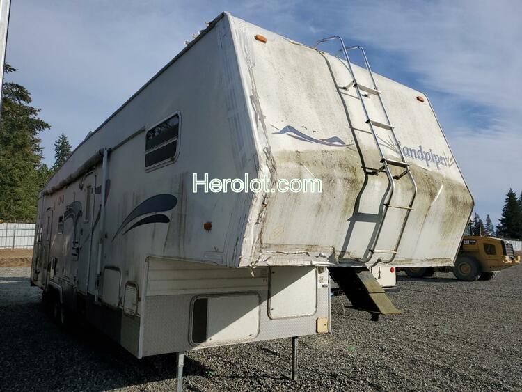 SAND 5TH WHEEL 2003 white    65110062 4X4FSAN273T110593 4X4FSAN273T110593 photo #1