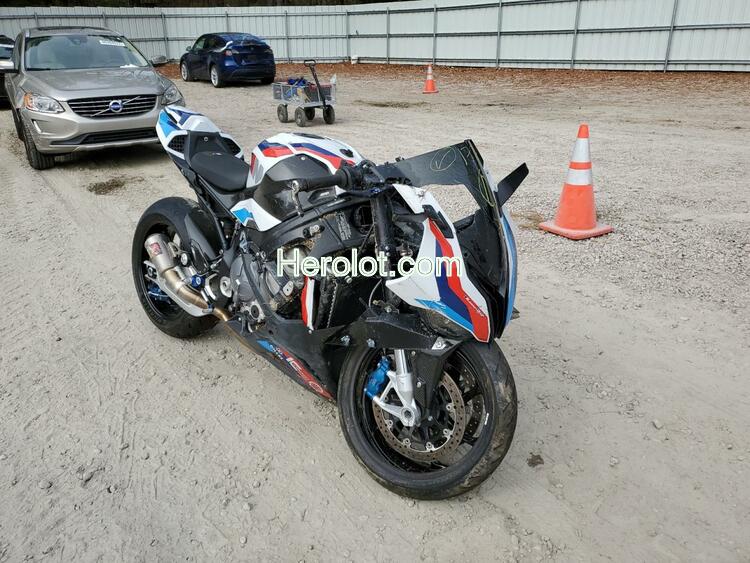 BMW M 1000 RR 2022 two tone  gas  67227682 WB10E7301N6F65464 WB10E7301N6F65464 photo #1