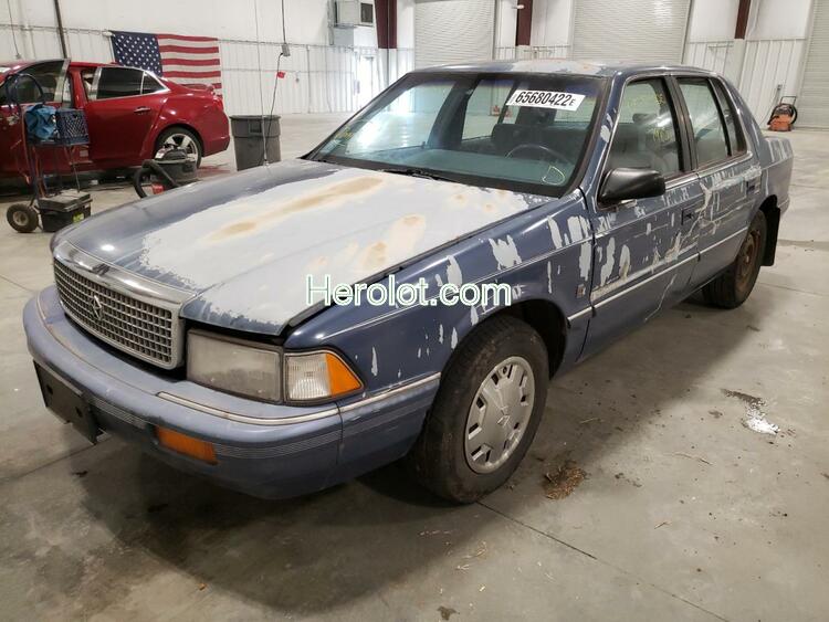 PLYMOUTH ACCLAIM 1991 blue  gas  65680422 1P3XA4638MF700078 1P3XA4638MF700078 photo #3