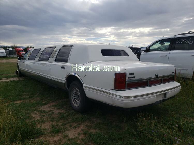 LINCOLN TOWN CAR E 1995 white sedan 4d gas  60027812 1LNLM81W9SY744800 1LNLM81W9SY744800 photo #4