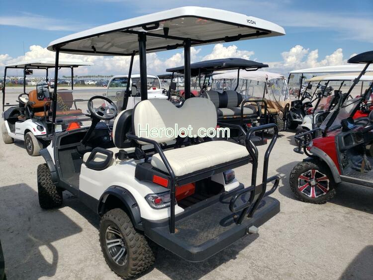 ICON GOLFCART 2021 white    63422762 1Z94L4CA1MT551896 1Z94L4CA1MT551896 photo #4