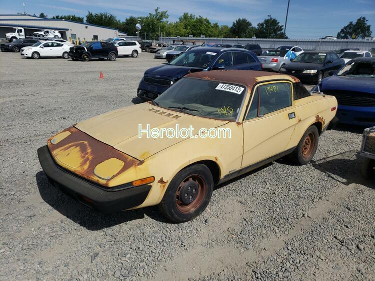 TRIUMPH CAR TR-7 1976 yellow    47350412 ACL033609UC ACL033609UC photo #3