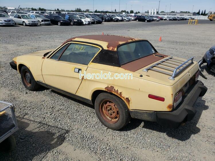 TRIUMPH CAR TR-7 1976 yellow    47350412 ACL033609UC ACL033609UC photo #4