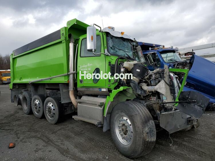 WESTERN STAR/AUTO CAR DUMP TRUCK 2022 green  diesel  59478962 5KKSAVDV7NLMZ0501 5KKSAVDV7NLMZ0501 photo #1