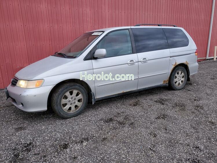 HONDA ODYSSEY EX 2004 silver  gas  68120002 2HKRL18664H002163 2HKRL18664H002163 photo #1