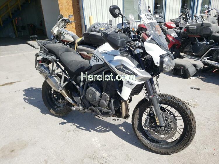 TRIUMPH MOTORCYCLE EXPLORER X 2018 white  gas  60880172 SMTF45XB2JJ869859 SMTF45XB2JJ869859 photo #1