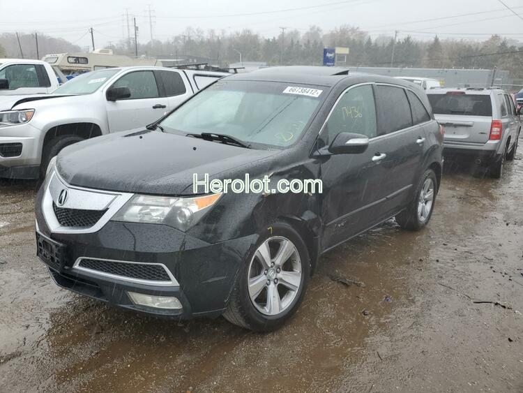 ACURA MDX TECHNO 2012 black  gas  66738412 2HNYD2H36CH532347 2HNYD2H36CH532347 photo #3