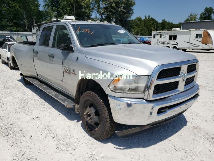 RAM 3500 ST 2015 silver crew pic diesel 3C63RRGL4FG605805 photo #1