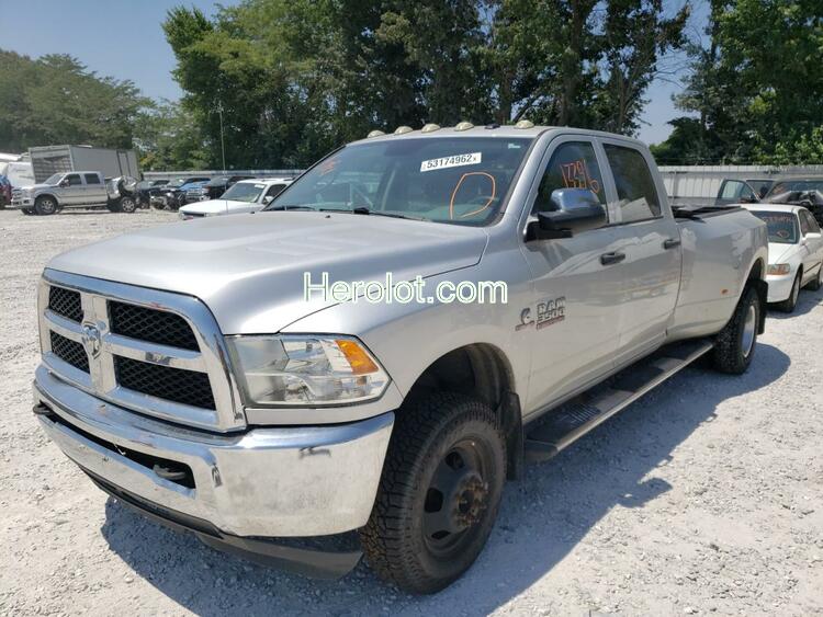 RAM 3500 ST 2015 silver crew pic diesel 3C63RRGL4FG605805 photo #3