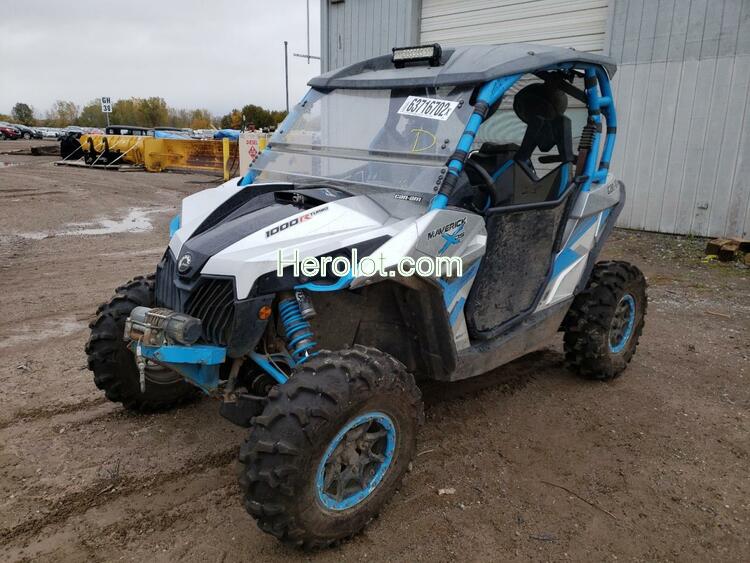 CAN-AM MAVERICK 1 2016 gray  gas  63716702 3JBPDAR22GJ001689 3JBPDAR22GJ001689 photo #3