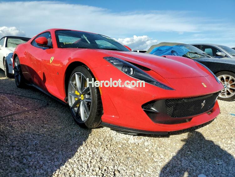 FERRARI 812 GTS 2021 red  gas  62411022 ZFF97CMA8M0267434 ZFF97CMA8M0267434 photo #1