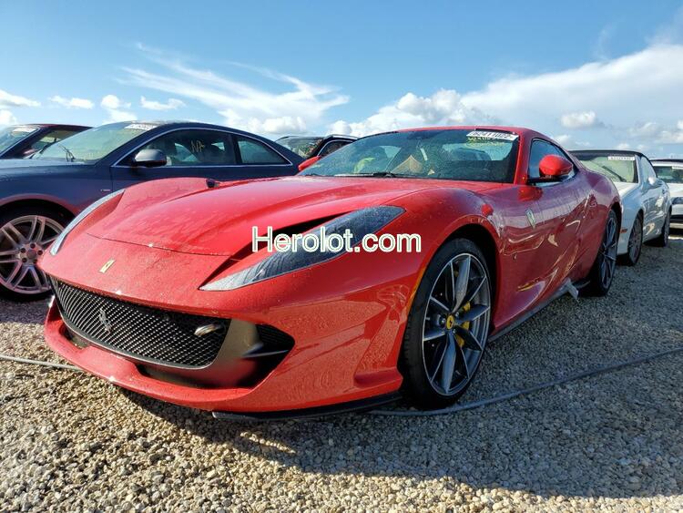 FERRARI 812 GTS 2021 red  gas  62411022 ZFF97CMA8M0267434 ZFF97CMA8M0267434 photo #3