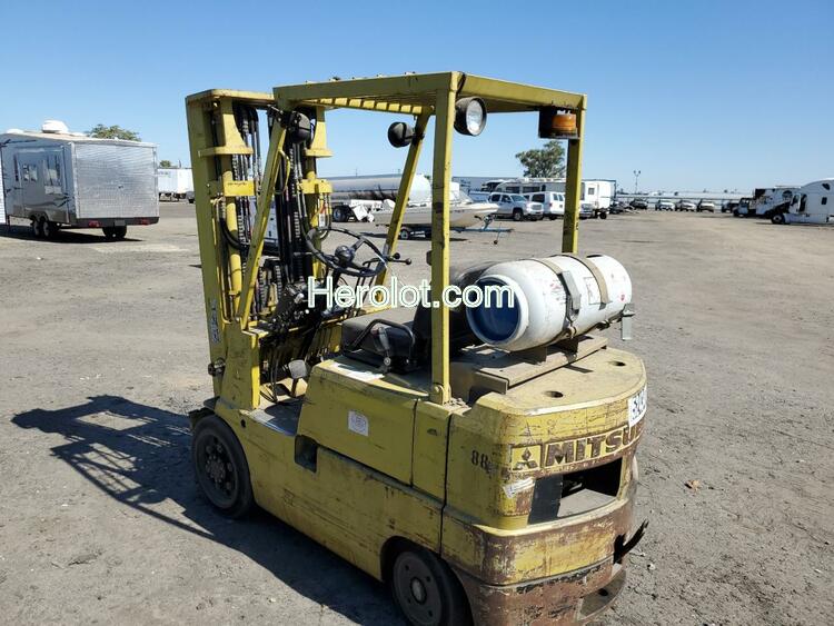 MITSUBISHI FORKLIFT 1999 yellow    52434742 0000M1132 0000M1132 photo #4