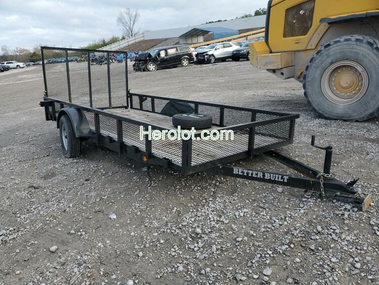 UTILITY 16 TRAILER 2022 black    67485162 4MNFB141XM1001506 4MNFB141XM1001506 photo #1