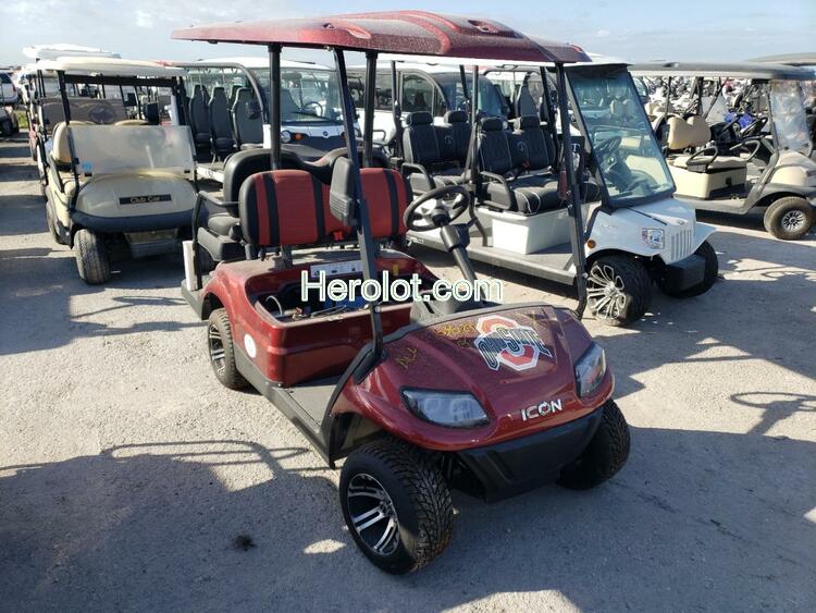 ICON GOLFCART 2021 burgundy    63623812 LTA0068154 LTA0068154 photo #1