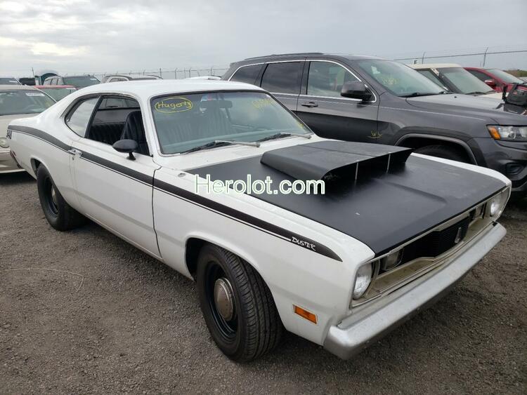 PLYMOUTH VALIANT 1970 white    62879612 VL29B0B142097 VL29B0B142097 photo #1