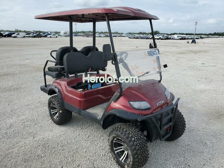 ICON GOLFCART 2021 red    65829472 1Z94L4CA3MT551415 1Z94L4CA3MT551415 photo #1