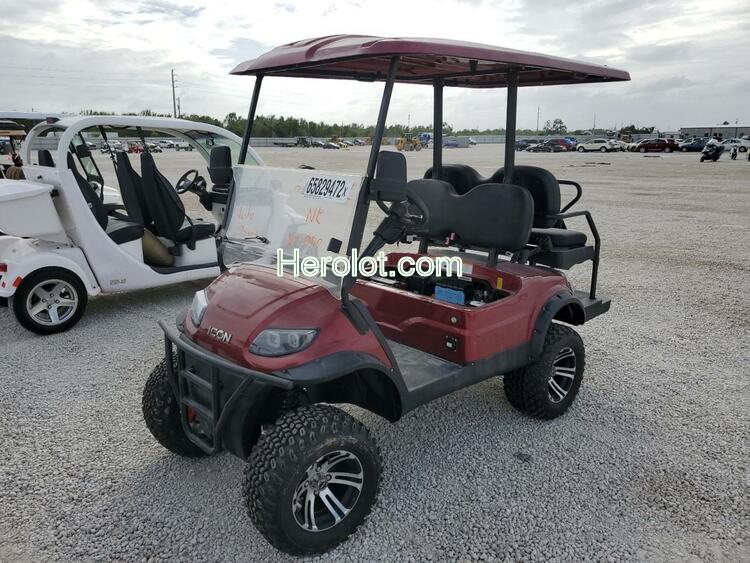 ICON GOLFCART 2021 red    65829472 1Z94L4CA3MT551415 1Z94L4CA3MT551415 photo #3