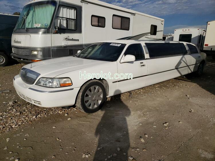 LINCOLN TOWN CAR E 2007 white limousin gas  68230782 1L1FM88W97Y616598 1L1FM88W97Y616598 photo #1