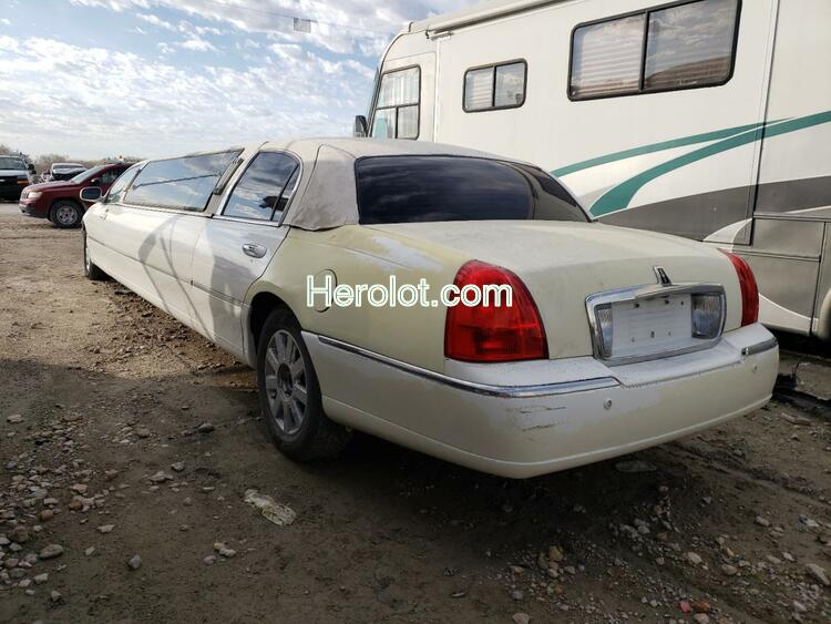 LINCOLN TOWN CAR E 2007 white limousin gas  68230782 1L1FM88W97Y616598 1L1FM88W97Y616598 photo #3