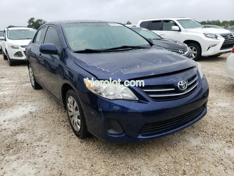 TOYOTA COROLLA BA 2013 blue  gas  66202122 5YFBU4EE5DP186686 5YFBU4EE5DP186686 photo #1