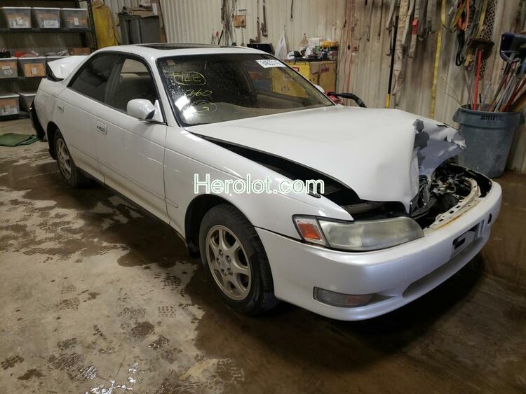 TOYOTA MARK II 1993 white    64633142 JZX906544621 JZX906544621 photo #1