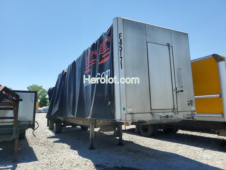 TRAC TRAILER 2018 gray    49625722 1E9AA4527J1588008 1E9AA4527J1588008 photo #1