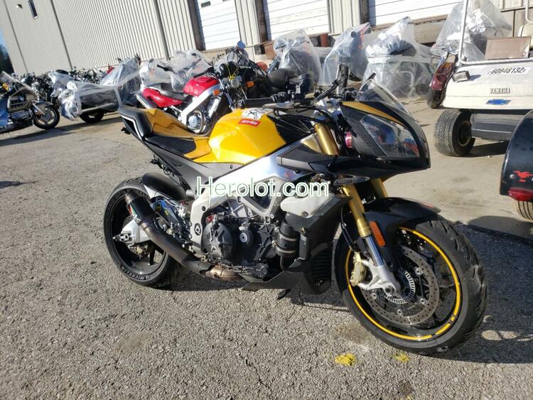 APRILIA TUONO VR4 2013 yellow  gas  68331462 ZD4TYC003DS000600 ZD4TYC003DS000600 photo #1