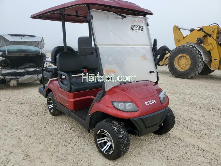 ICON GOLFCART 2021 maroon    69251752 1Z94S4CA0MT551004 1Z94S4CA0MT551004 photo #1