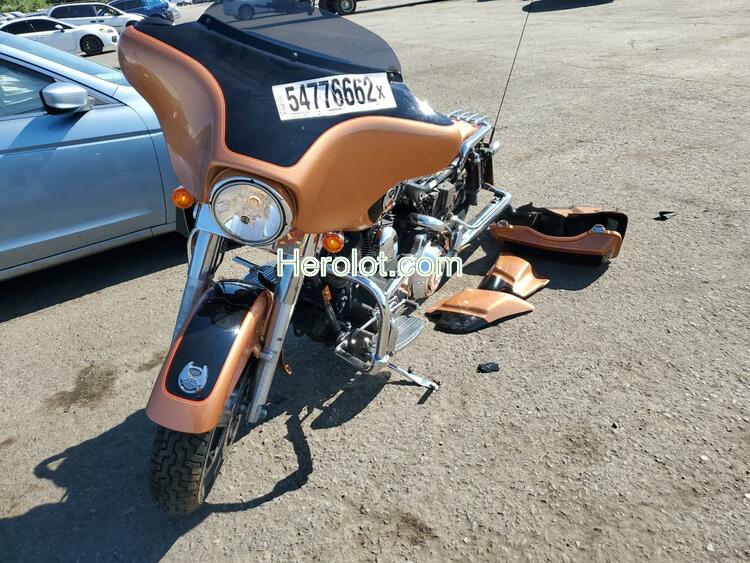 HARLEY-DAVIDSON FLHX 105TH 2008 orange road/str gas  54776662 1HD1KB4458Y610219 1HD1KB4458Y610219 photo #3