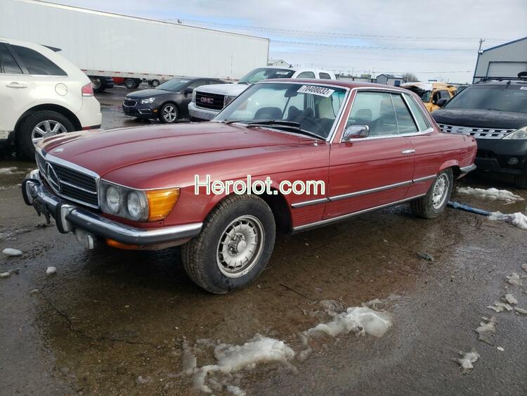 MERCEDES-BENZ 420-CLASS 1973 burgundy    70408032 10702412001299 10702412001299 photo #1