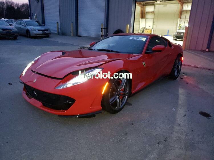 FERRARI 812 SUPERF 2020 red  gas  70133632 ZFF83CLA5L0251201 ZFF83CLA5L0251201 photo #1