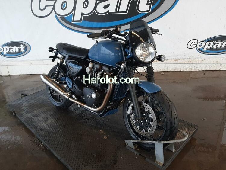 TRIUMPH MOTORCYCLE SPEED TWIN 2019 blue  gas  69566592 SMTD54HF8KT922389 SMTD54HF8KT922389 photo #1