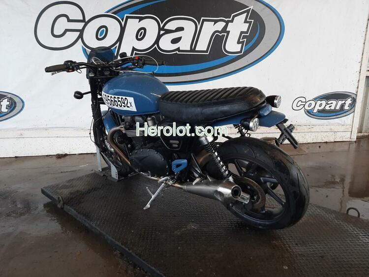 TRIUMPH MOTORCYCLE SPEED TWIN 2019 blue  gas  69566592 SMTD54HF8KT922389 SMTD54HF8KT922389 photo #4