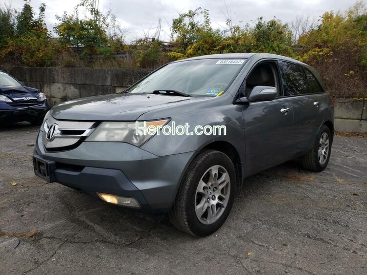 ACURA MDX 2008 gray  gas  63218432 2HNYD28208H527918 2HNYD28208H527918 photo #3