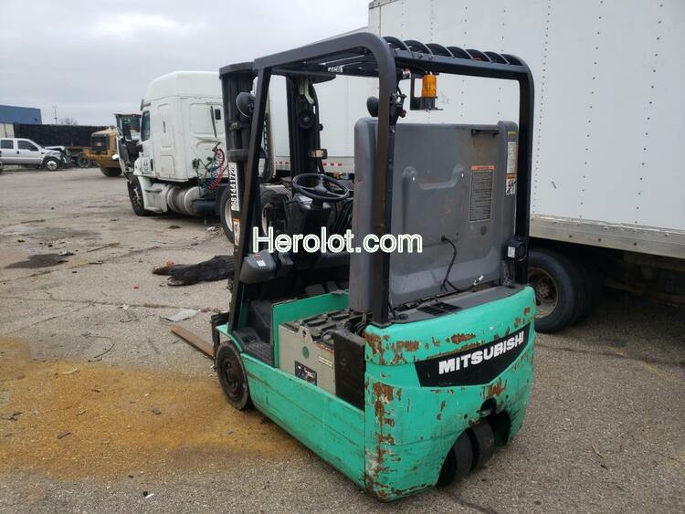 MITSUBISHI FORKLIFT 2007 green  electric  68144172 EFB1200274 EFB1200274 photo #4