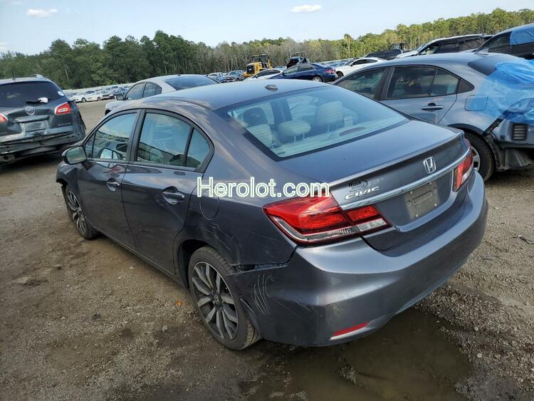 HONDA CIVIC EXL 2015 gray sedan 4d gas  59726552 19XFB2F90FE014972 19XFB2F90FE014972 photo #4